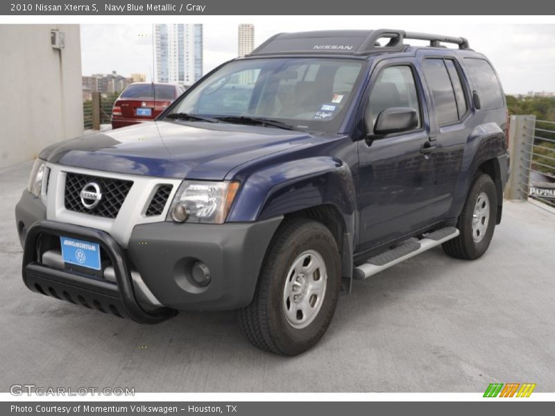 Navy Blue Metallic / Gray 2010 Nissan Xterra S