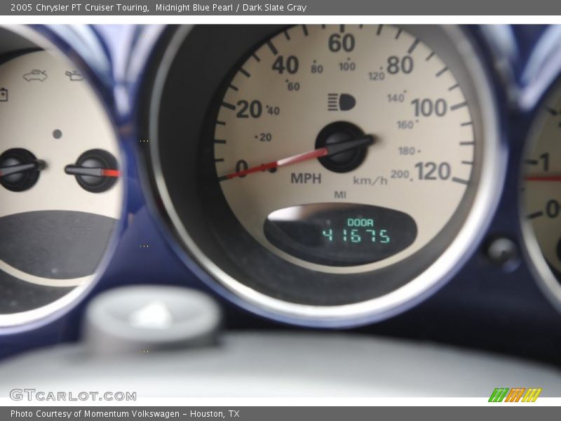 Midnight Blue Pearl / Dark Slate Gray 2005 Chrysler PT Cruiser Touring