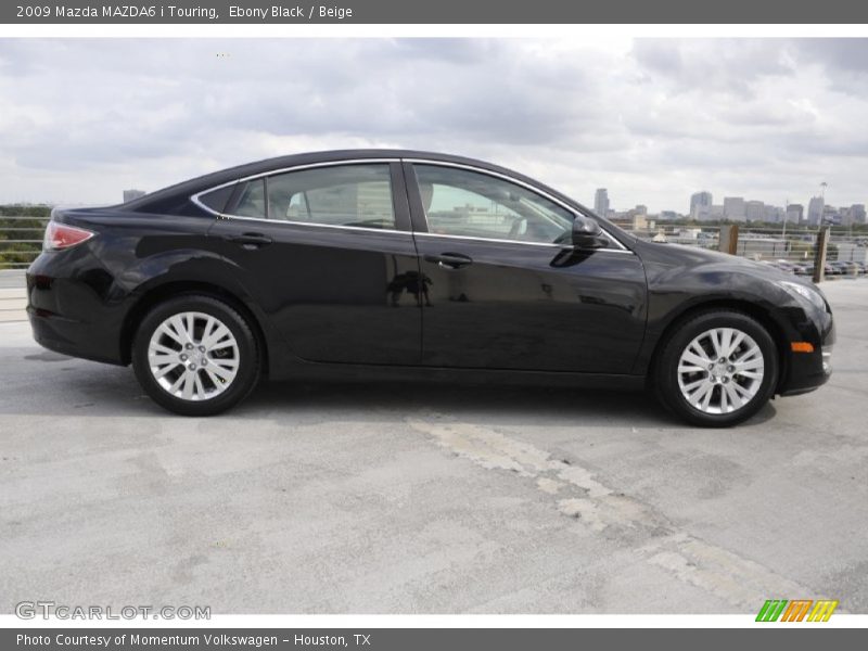 Ebony Black / Beige 2009 Mazda MAZDA6 i Touring