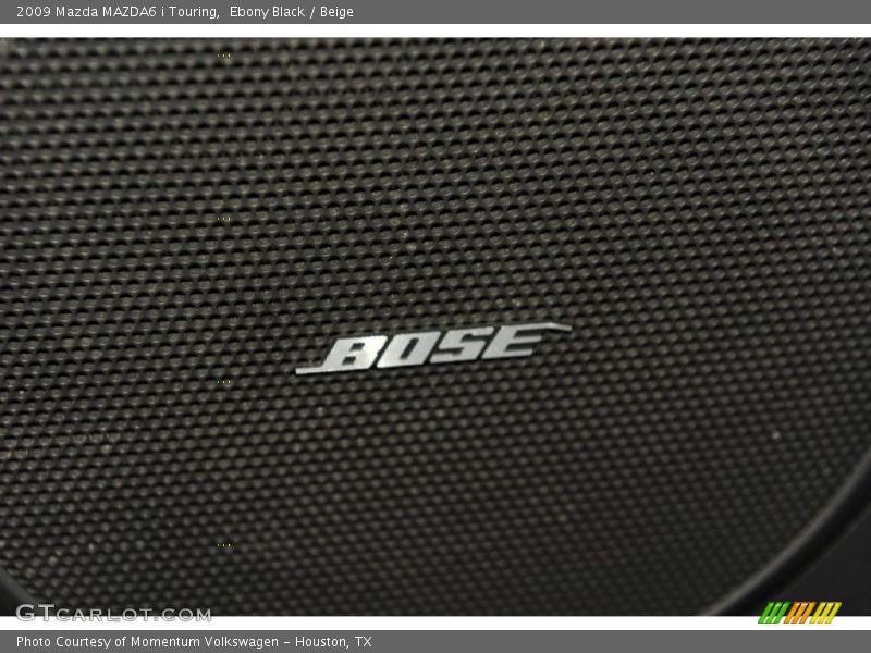 Ebony Black / Beige 2009 Mazda MAZDA6 i Touring