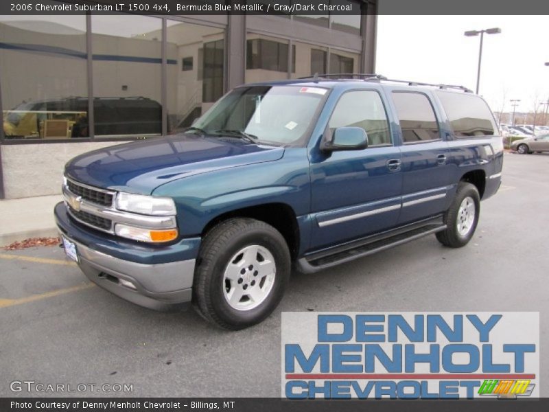 Bermuda Blue Metallic / Gray/Dark Charcoal 2006 Chevrolet Suburban LT 1500 4x4