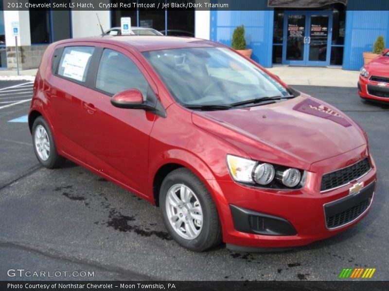 Front 3/4 View of 2012 Sonic LS Hatch