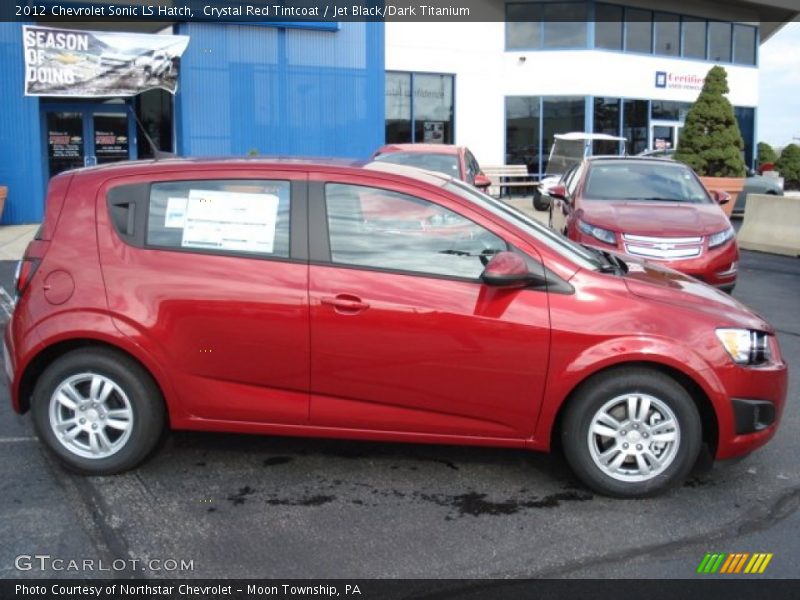  2012 Sonic LS Hatch Crystal Red Tintcoat