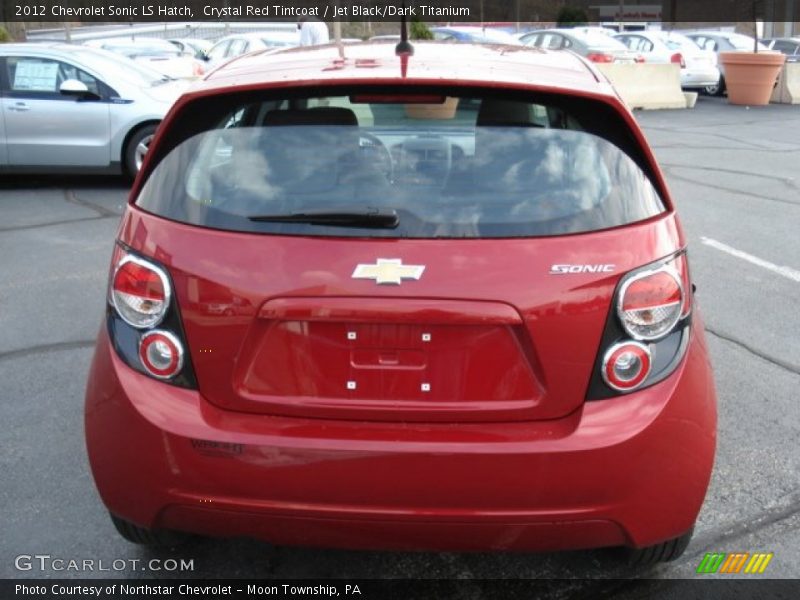  2012 Sonic LS Hatch Crystal Red Tintcoat