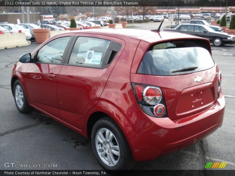  2012 Sonic LS Hatch Crystal Red Tintcoat