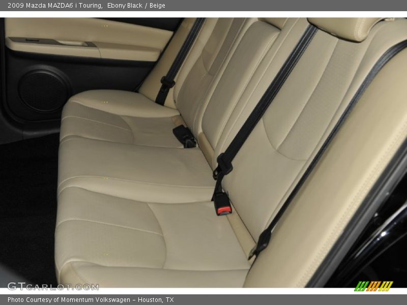 Ebony Black / Beige 2009 Mazda MAZDA6 i Touring