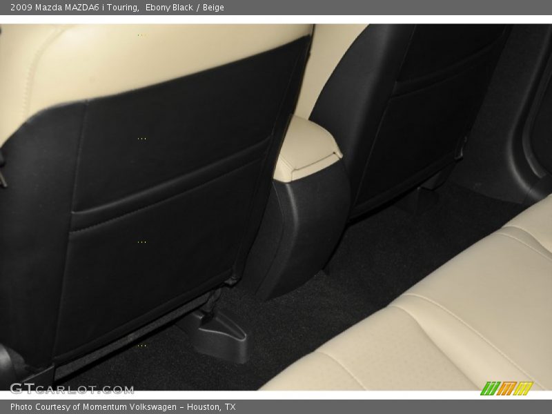 Ebony Black / Beige 2009 Mazda MAZDA6 i Touring