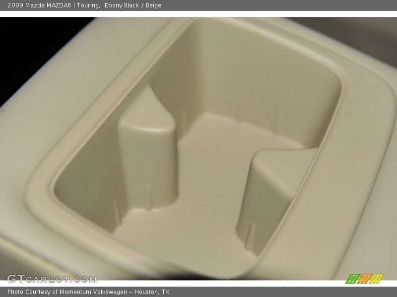 Ebony Black / Beige 2009 Mazda MAZDA6 i Touring