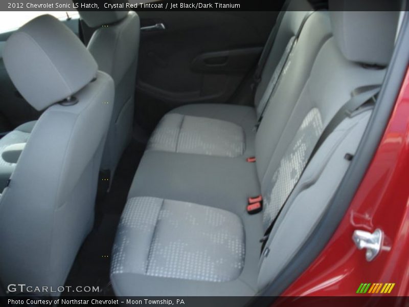  2012 Sonic LS Hatch Jet Black/Dark Titanium Interior