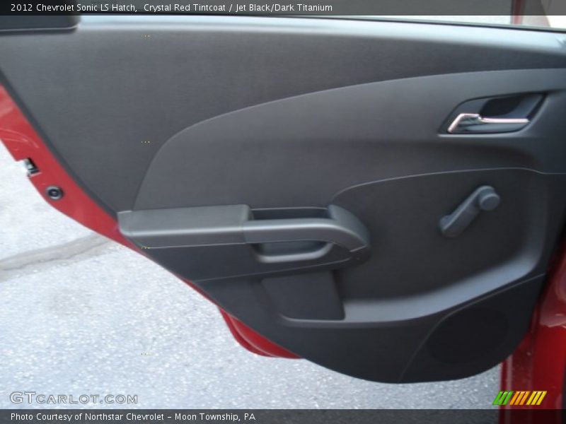 Crystal Red Tintcoat / Jet Black/Dark Titanium 2012 Chevrolet Sonic LS Hatch