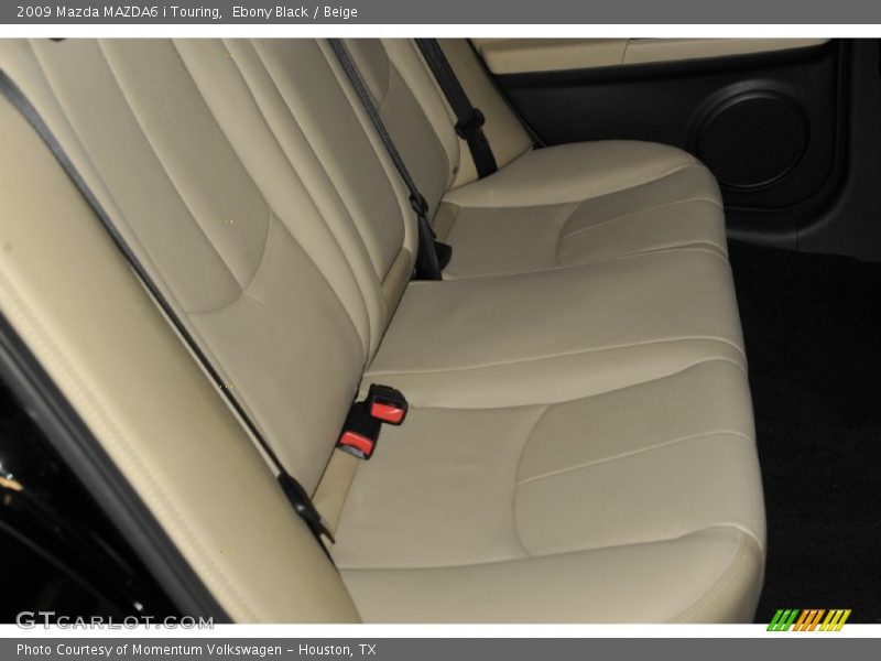 Ebony Black / Beige 2009 Mazda MAZDA6 i Touring