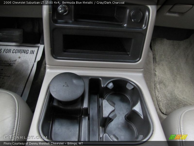 Bermuda Blue Metallic / Gray/Dark Charcoal 2006 Chevrolet Suburban LT 1500 4x4