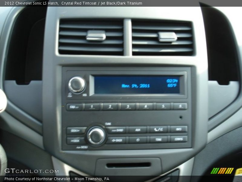 Crystal Red Tintcoat / Jet Black/Dark Titanium 2012 Chevrolet Sonic LS Hatch