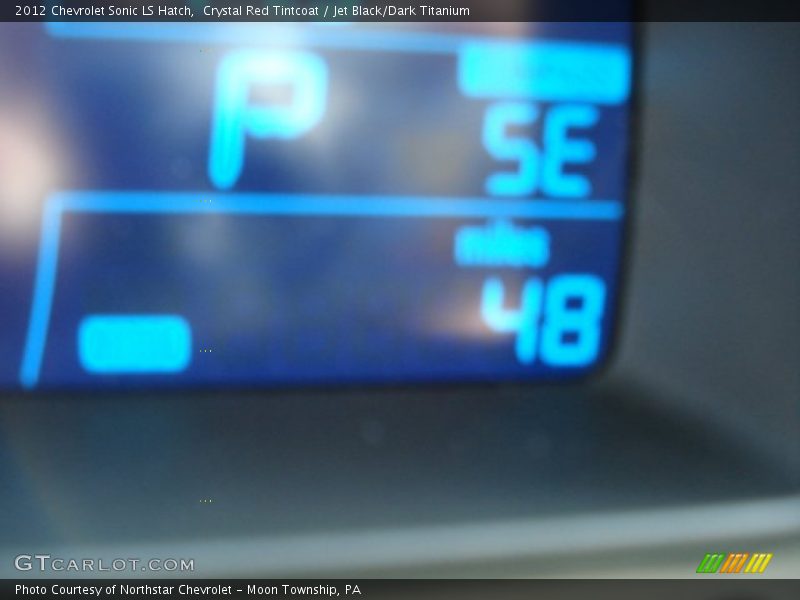 Crystal Red Tintcoat / Jet Black/Dark Titanium 2012 Chevrolet Sonic LS Hatch