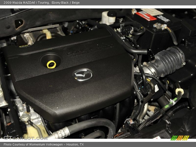 Ebony Black / Beige 2009 Mazda MAZDA6 i Touring