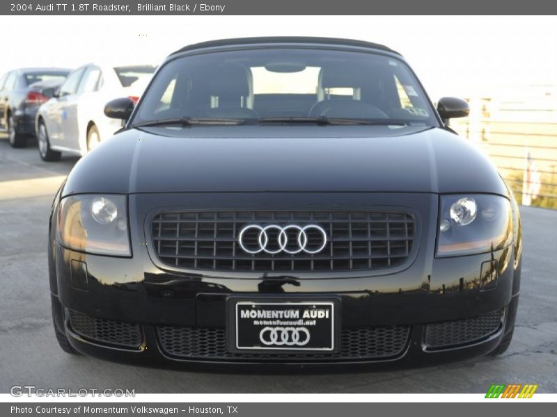 Brilliant Black / Ebony 2004 Audi TT 1.8T Roadster
