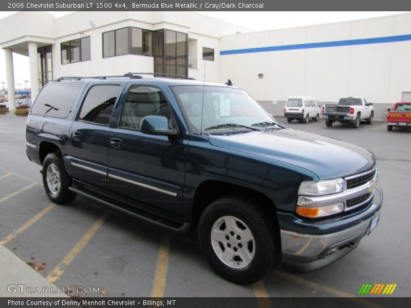 Bermuda Blue Metallic / Gray/Dark Charcoal 2006 Chevrolet Suburban LT 1500 4x4