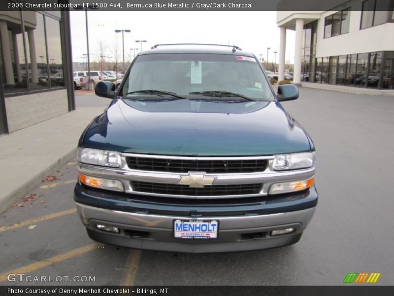 Bermuda Blue Metallic / Gray/Dark Charcoal 2006 Chevrolet Suburban LT 1500 4x4