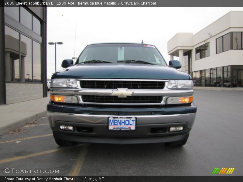 Bermuda Blue Metallic / Gray/Dark Charcoal 2006 Chevrolet Suburban LT 1500 4x4