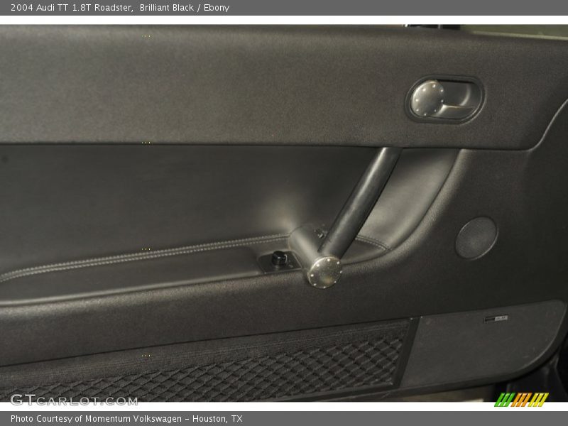 Brilliant Black / Ebony 2004 Audi TT 1.8T Roadster