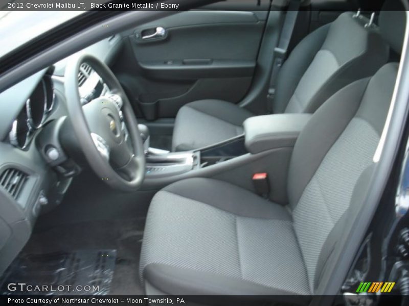 Black Granite Metallic / Ebony 2012 Chevrolet Malibu LT