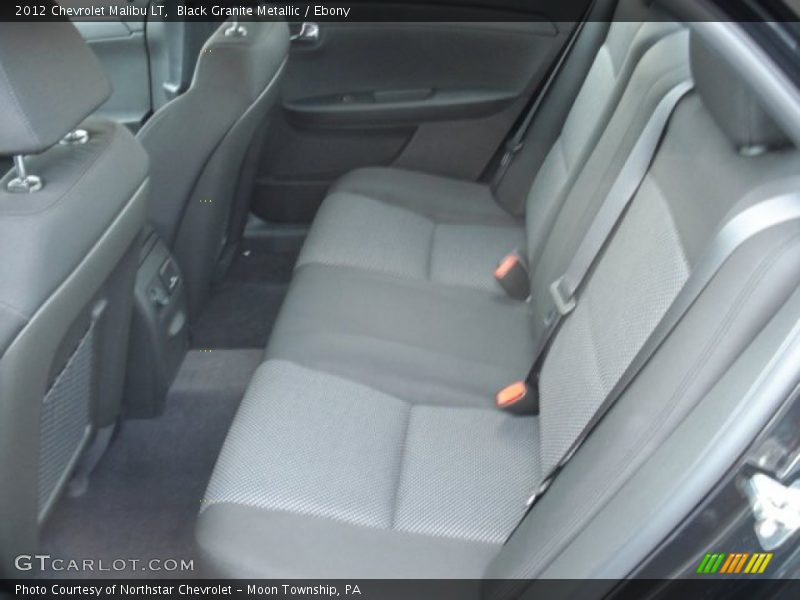 Black Granite Metallic / Ebony 2012 Chevrolet Malibu LT