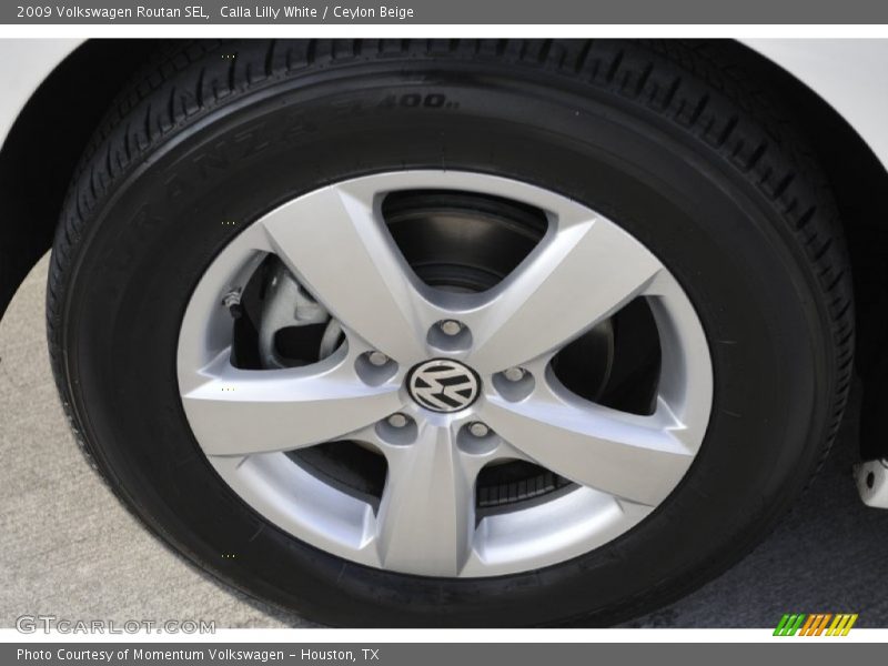 Calla Lilly White / Ceylon Beige 2009 Volkswagen Routan SEL