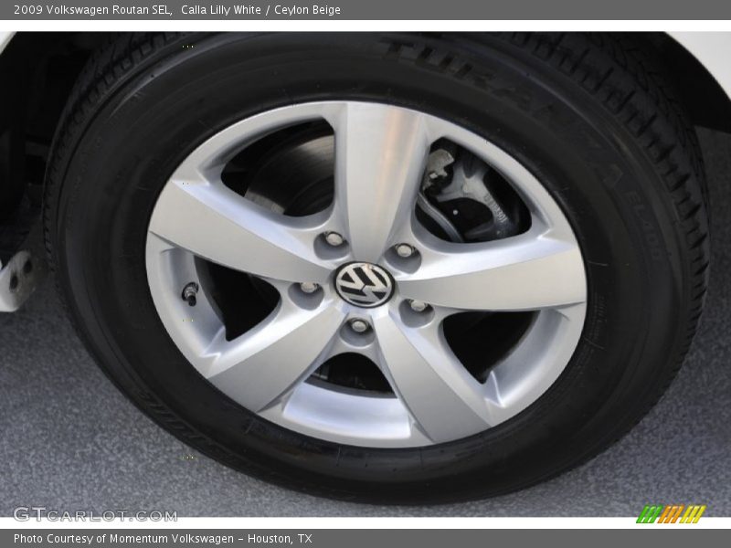 Calla Lilly White / Ceylon Beige 2009 Volkswagen Routan SEL