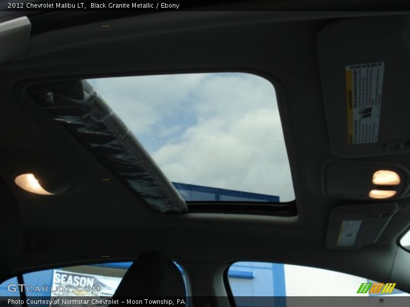 Black Granite Metallic / Ebony 2012 Chevrolet Malibu LT