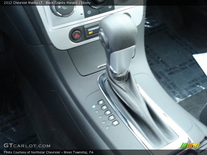 Black Granite Metallic / Ebony 2012 Chevrolet Malibu LT