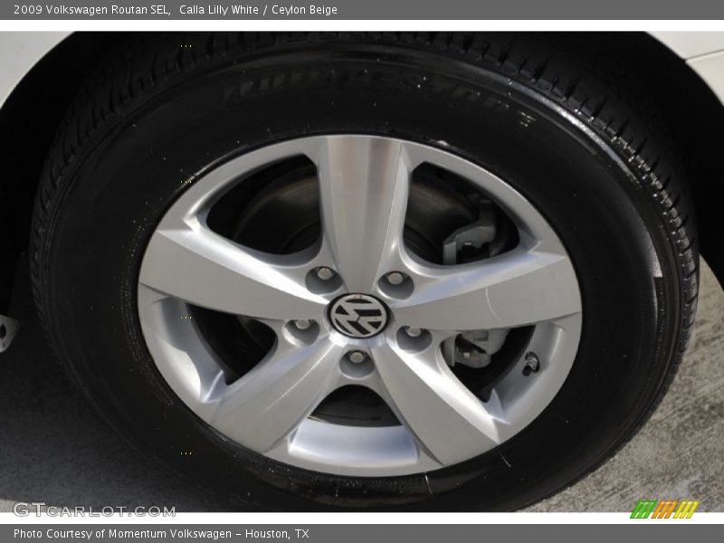 Calla Lilly White / Ceylon Beige 2009 Volkswagen Routan SEL