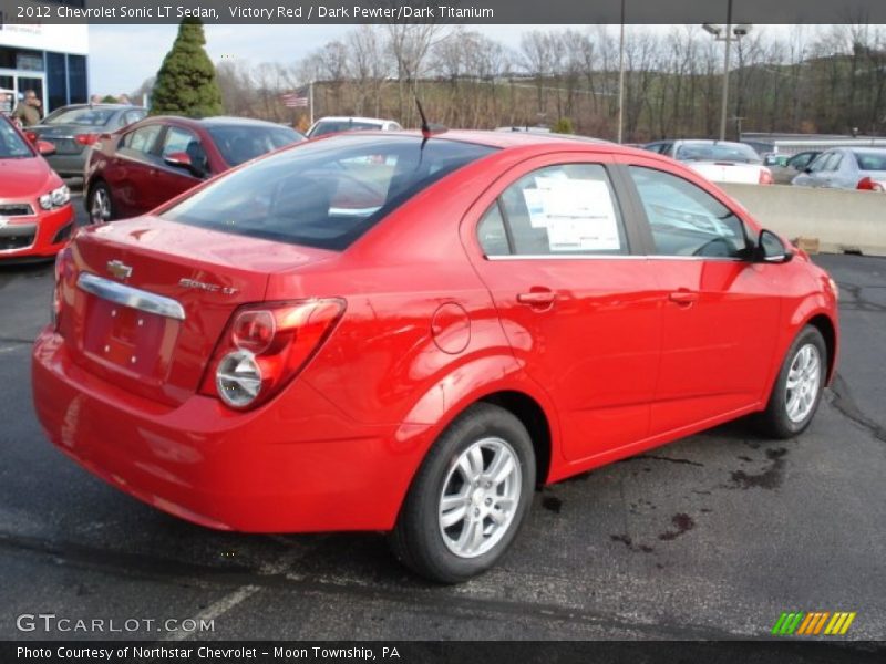  2012 Sonic LT Sedan Victory Red