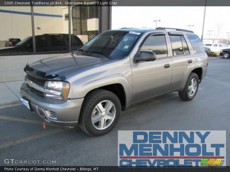 Silverstone Metallic / Light Gray 2005 Chevrolet TrailBlazer LS 4x4