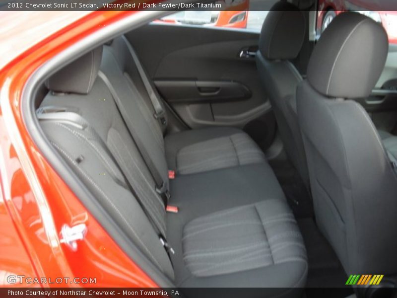 Victory Red / Dark Pewter/Dark Titanium 2012 Chevrolet Sonic LT Sedan