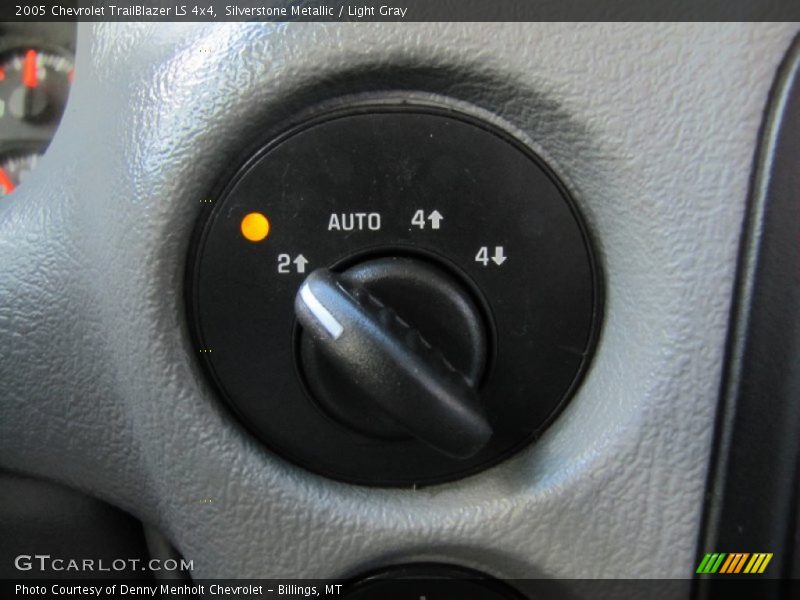 Silverstone Metallic / Light Gray 2005 Chevrolet TrailBlazer LS 4x4