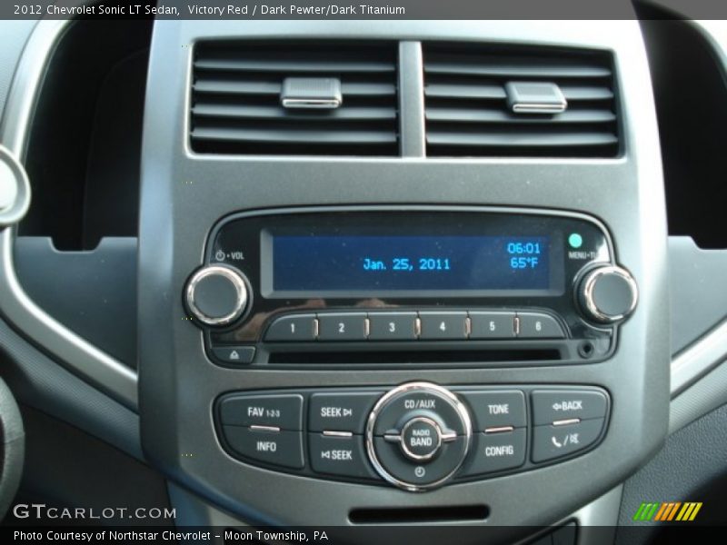 Controls of 2012 Sonic LT Sedan