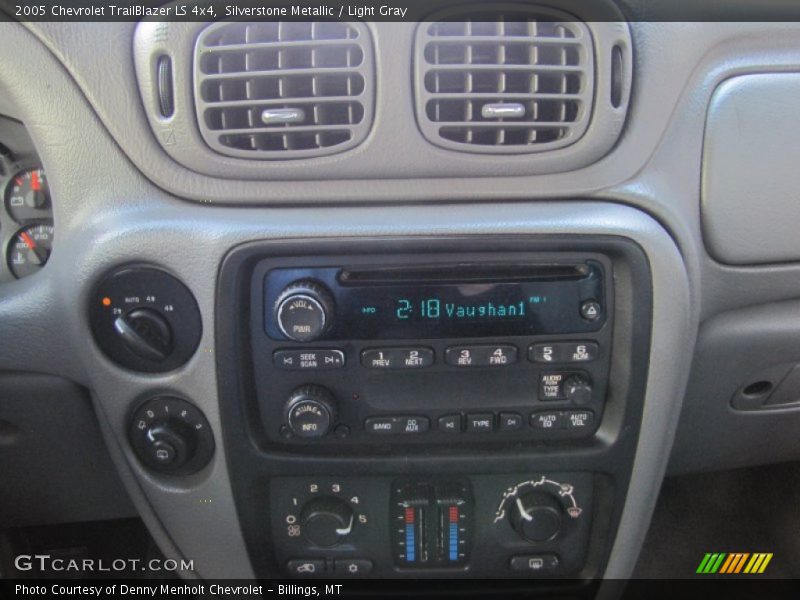 Silverstone Metallic / Light Gray 2005 Chevrolet TrailBlazer LS 4x4