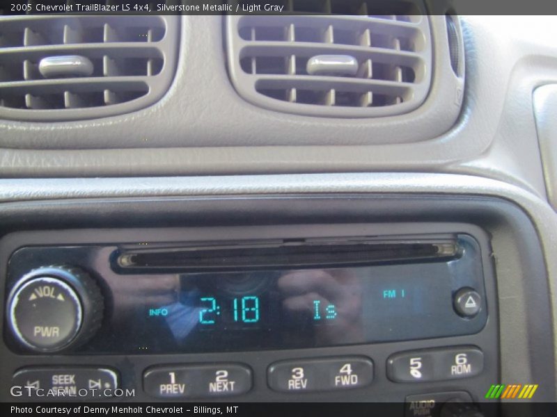 Silverstone Metallic / Light Gray 2005 Chevrolet TrailBlazer LS 4x4