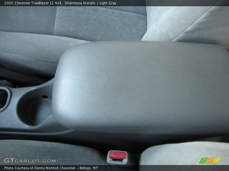 Silverstone Metallic / Light Gray 2005 Chevrolet TrailBlazer LS 4x4