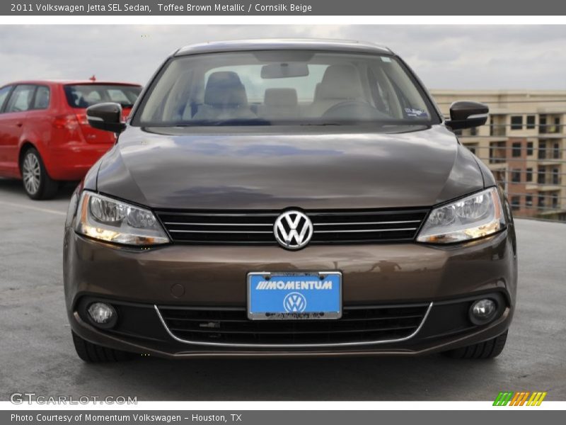 Toffee Brown Metallic / Cornsilk Beige 2011 Volkswagen Jetta SEL Sedan