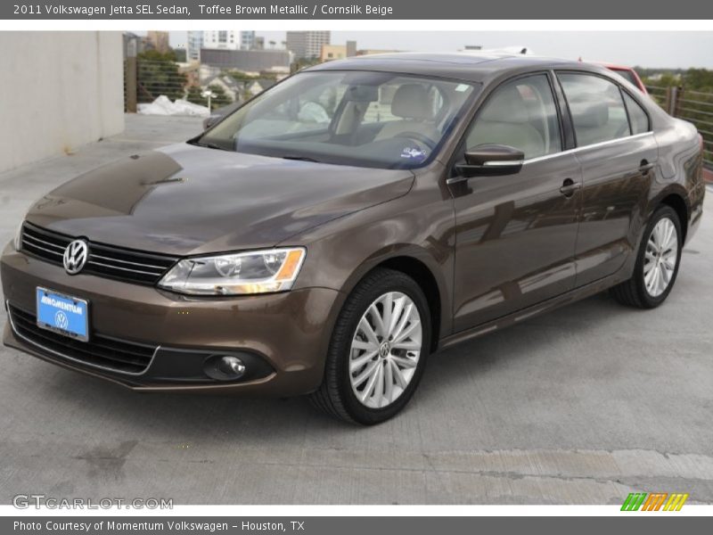 Toffee Brown Metallic / Cornsilk Beige 2011 Volkswagen Jetta SEL Sedan