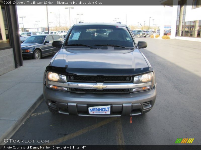 Silverstone Metallic / Light Gray 2005 Chevrolet TrailBlazer LS 4x4