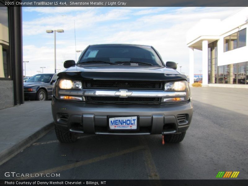 Silverstone Metallic / Light Gray 2005 Chevrolet TrailBlazer LS 4x4