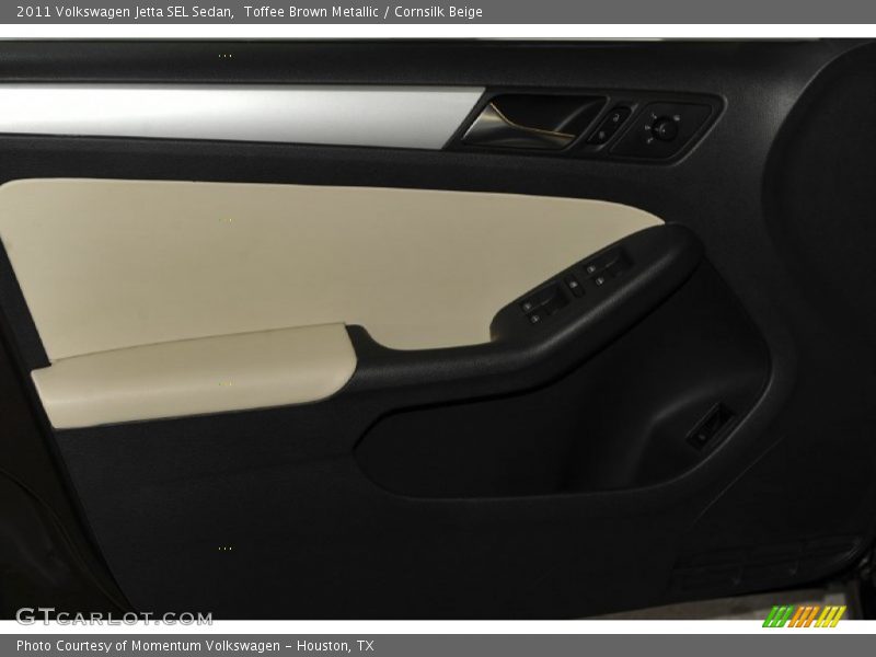 Toffee Brown Metallic / Cornsilk Beige 2011 Volkswagen Jetta SEL Sedan