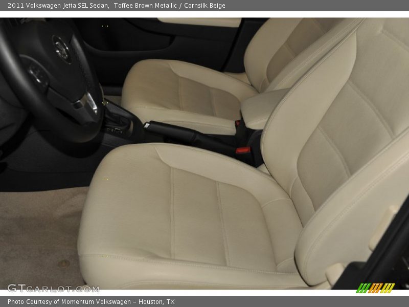 Toffee Brown Metallic / Cornsilk Beige 2011 Volkswagen Jetta SEL Sedan