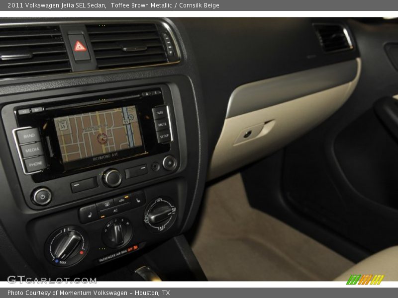 Toffee Brown Metallic / Cornsilk Beige 2011 Volkswagen Jetta SEL Sedan