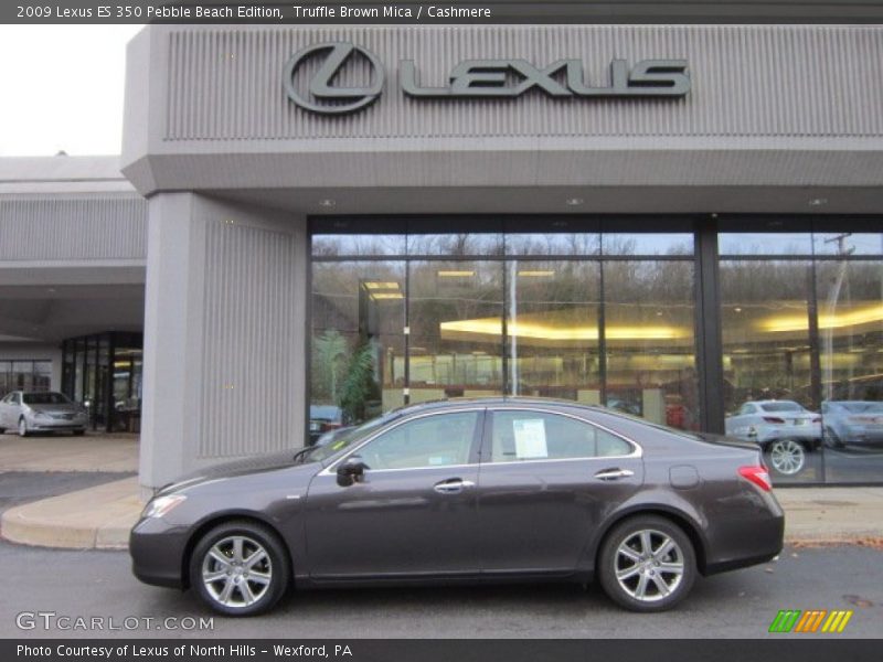 Truffle Brown Mica / Cashmere 2009 Lexus ES 350 Pebble Beach Edition