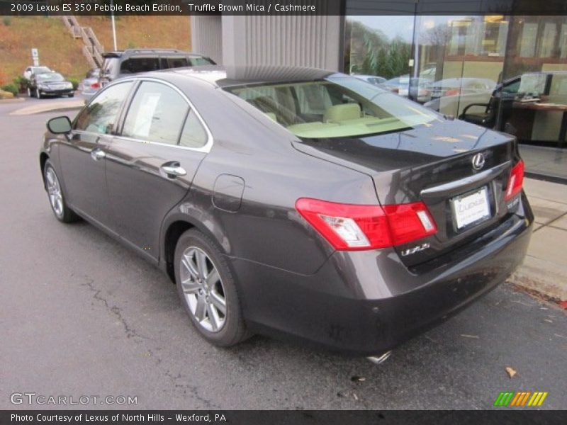Truffle Brown Mica / Cashmere 2009 Lexus ES 350 Pebble Beach Edition