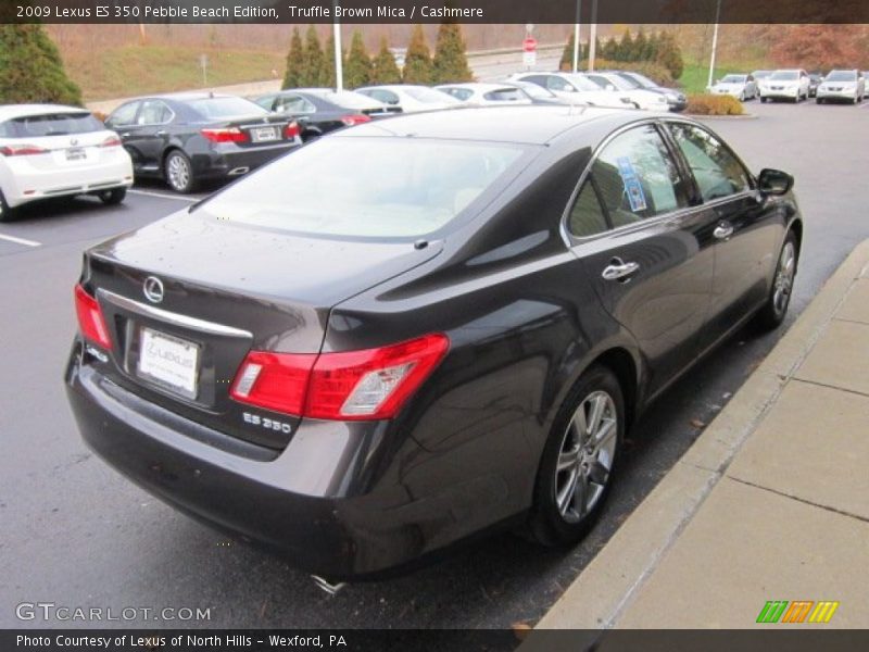 Truffle Brown Mica / Cashmere 2009 Lexus ES 350 Pebble Beach Edition