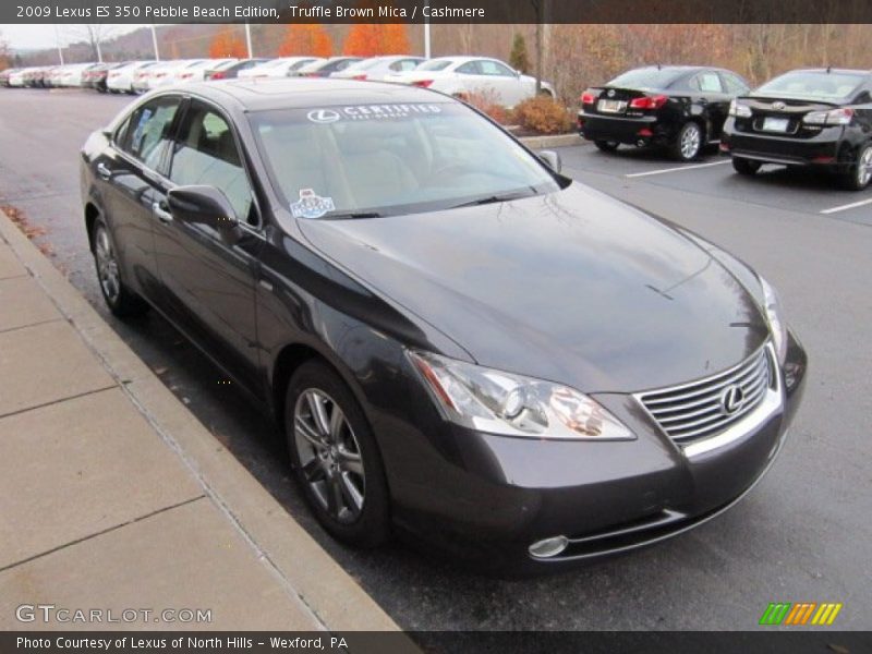 Truffle Brown Mica / Cashmere 2009 Lexus ES 350 Pebble Beach Edition